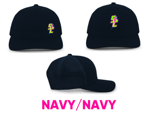 SC logo embroidered - Pacific 104c snapback hats