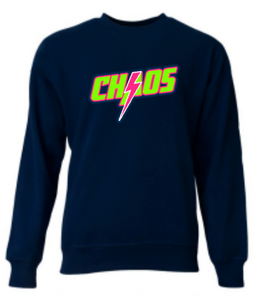 YOUTH/UNISEX-  Crewneck drifit OR cotton sweatshirt - Chaos Design