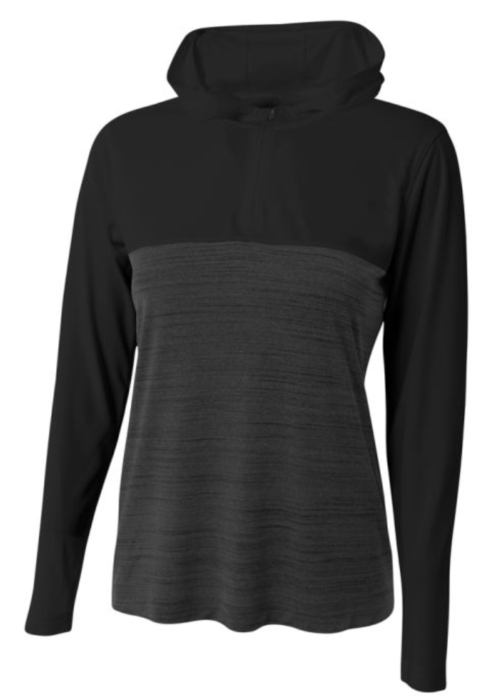 WOMENS A4 Drifit The Slate Quarter Zip- NW4013