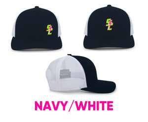 SC logo embroidered - Pacific 104c or Richardson 112 snapback