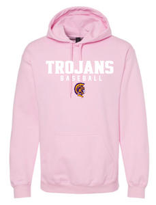 ADULT Unisex Light Pink - Trojans Baseball