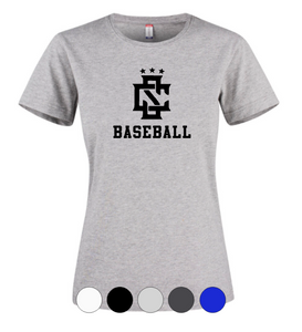 WOMENS Gildan Softstyle Short Sleeve Tee- CS Logo Baseball/Softball (Copy)