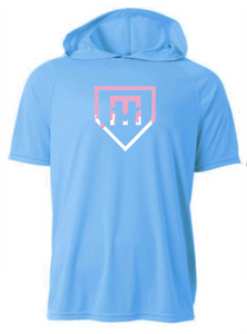 ADULT/YOUTH - ICECREAM DRIP Mill Town Plate- Hooded SHORT/LONG Sleeve TEE