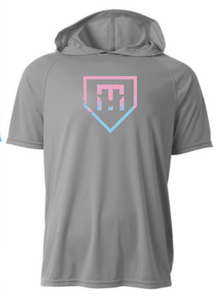 ADULT/YOUTH - ICECREAM DRIP Mill Town Plate- Hooded SHORT/LONG Sleeve TEE