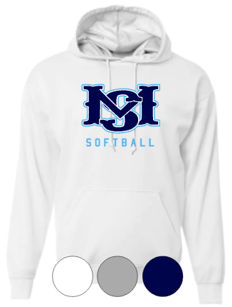 Adult & Youth- MS Softball -Hoodie