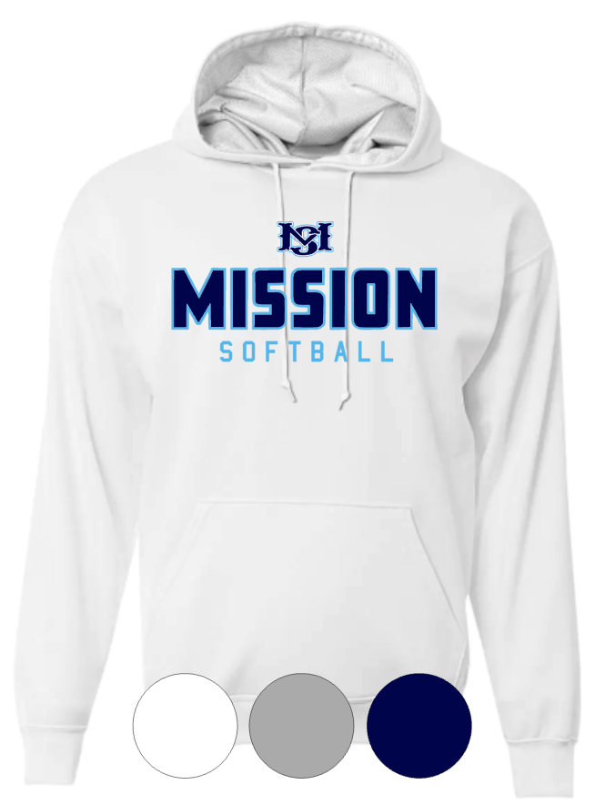 Adult & Youth- Mission Softball -Hoodie