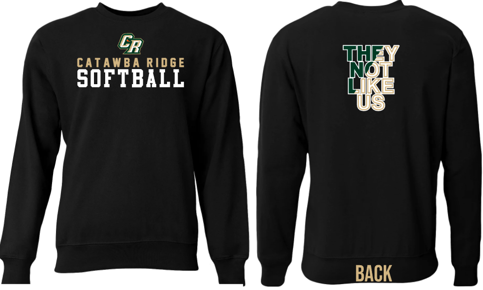 Adult & Youth FRONT: CR Softball BACK: 