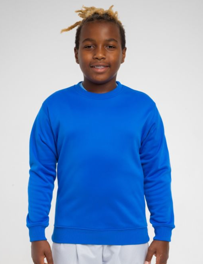 YOUTH A4 Drifit Crewneck Sweatshirt- NB4275