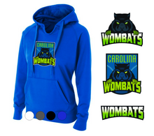 Load image into Gallery viewer, WOMENS A4 Drifit Hoodie- Carolina Wombats
