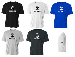 ADULT A4 Drifit Short Sleeve- CS Logo Baseball/Softball