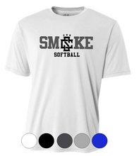 Load image into Gallery viewer, YOUTH A4 Drifit Short Sleeve- Smoke Baseball/Softball
