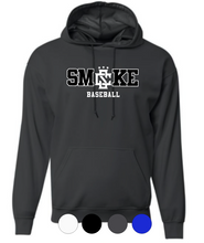 Load image into Gallery viewer, YOUTH A4 Drifit Hooded Sweatshirt- Smoke Baseball/Softball
