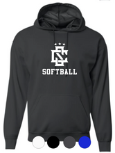 Load image into Gallery viewer, YOUTH A4 Drifit Hooded Sweatshirt- CS Logo Baseball/Softball
