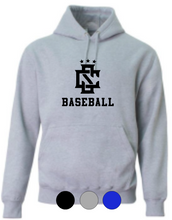 Load image into Gallery viewer, YOUTH A4 Cotton Hooded Sweatshirt- CS Logo Baseball/Softball
