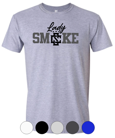 YOUTH Gildan Softstyle Short Sleeve Tee- Lady Smoke