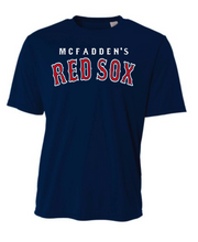 Load image into Gallery viewer, YOUTH Gildan Softstyle Short Sleeve Tee- McFaddens Red Sox
