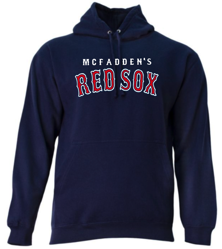 YOUTH A4 Cotton Feel Legends Hooded Sweatshirt- McFadden's Red Sox Hoodie