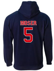 YOUTH A4 Cotton Feel Legends Hooded Sweatshirt- McFadden's Red Sox Hoodie