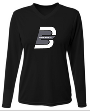 Load image into Gallery viewer, WOMENS A4 Drifit Sprint Performance V-Neck Long Sleeve Tee- Bandits Elite Premier
