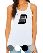 Load image into Gallery viewer, WOMENS Bella+Canvas Flowy Racerback Tank - Bandits Elite Premier
