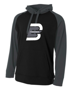 ADULT A4 Color Block Tech Fleece Hoodie- Bandits Elite Premier