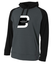 Load image into Gallery viewer, ADULT A4 Color Block Tech Fleece Hoodie- Bandits Elite Premier
