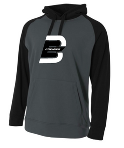 ADULT A4 Color Block Tech Fleece Hoodie- Bandits Elite Premier