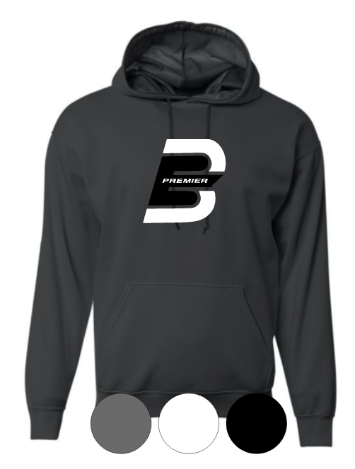 ADULT A4 Drifit Sprint Fleece Hooded Sweatshirt- Bandits Elite Premier