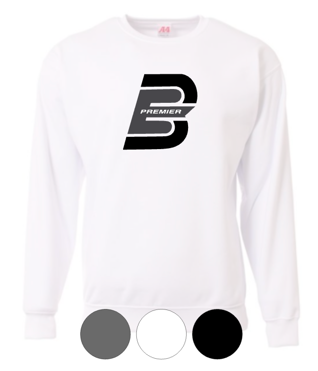 ADULT A4 Cotton feel Legends Crewneck Sweatshirt- Bandits Elite Premier