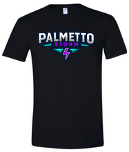 Load image into Gallery viewer, ADULT Gildan Softstyle Short Sleeve Tee- 64000- Palmetto Storm Bolt
