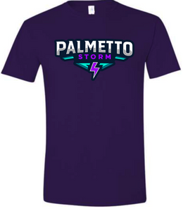 ADULT Gildan Softstyle Short Sleeve Tee- 64000- Palmetto Storm Bolt