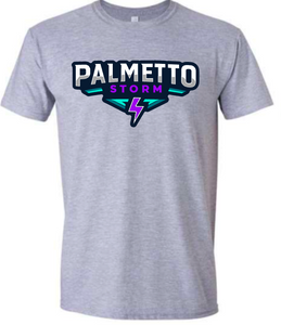 ADULT Gildan Softstyle Short Sleeve Tee- 64000- Palmetto Storm Bolt