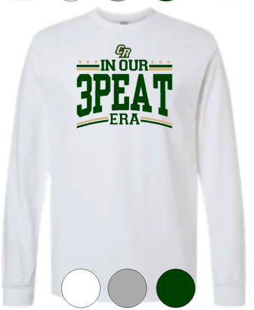 Adult & Youth 3PEAT ERA Long Sleeve TEE