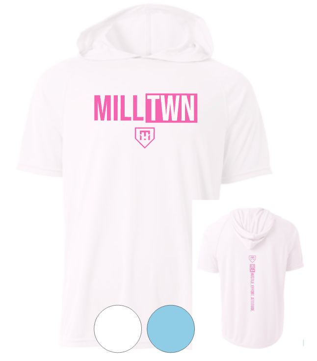 ADULT/YOUTH - Cotton Candy Collection- Hooded SHORT/LONG Sleeve TEE