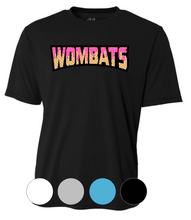 Load image into Gallery viewer, ADULT A4 Drifit Short Sleeve- Icecream Wombats Design
