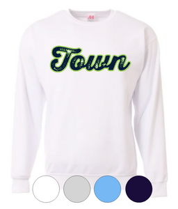 ADULT/YOUTH - Town Design- Crewneck Sweatshirt