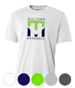 YOUTH- Mill Town Baseball Design- Short Sleeve Tee