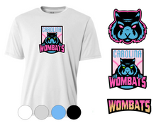 Load image into Gallery viewer, ADULT A4 Drifit Short Sleeve- Icecream Wombats Design
