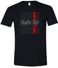 Load image into Gallery viewer, Adult/Unisex SHORT SLEEVE TEE- 2026 Senior Dance Dad
