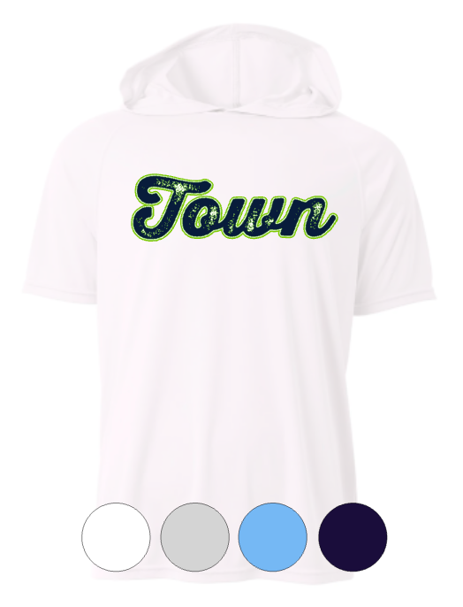 ADULT/YOUTH - Town - Hooded SHORT/LONG Sleeve TEE