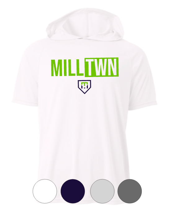 ADULT/YOUTH - Mill Twn HEA - Hooded SHORT/LONG Sleeve TEE