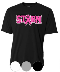 *YOUTH* Short Sleeve- Pinkout Storm