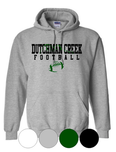 YOUTH- Dutchman Creek Football - Hooded Sweatshirt
