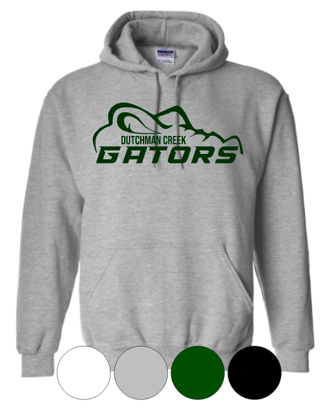 ADULT- DCMS Gators  - Hooded Sweatshirt