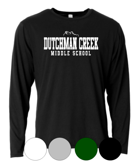 ADULT- Dutchman Creek Middle School  - Long Sleeve Tee