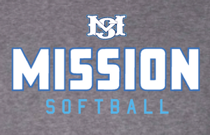Adult & Youth- MS Mission Softball - Crewneck Sweatshirt