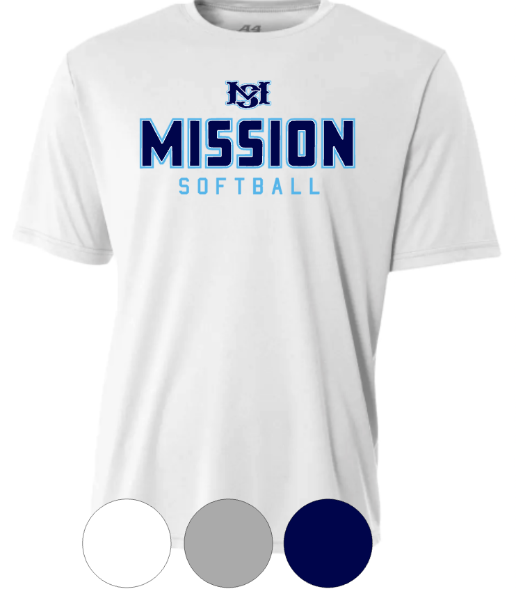 Adult & Youth- MS Mission Softball- Short Sleeve TEE