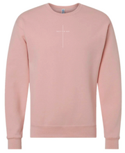 Load image into Gallery viewer, Adult Crewneck Sweatshirt: FRONT: FAITH OVER FEAR **FRONT &amp; BACK**
