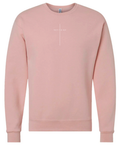 Adult Crewneck Sweatshirt: FRONT: FAITH OVER FEAR **FRONT & BACK**