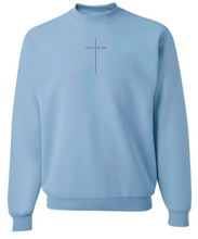 Load image into Gallery viewer, Adult Crewneck Sweatshirt: FRONT: FAITH OVER FEAR **FRONT &amp; BACK**
